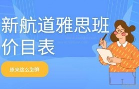 无锡新航道雅思班价目表曝光啦 2024更新版
