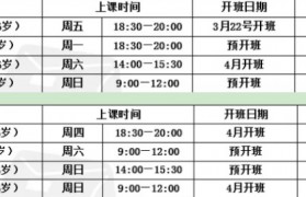 无锡童学馆为大家准备了三月份的开班计划