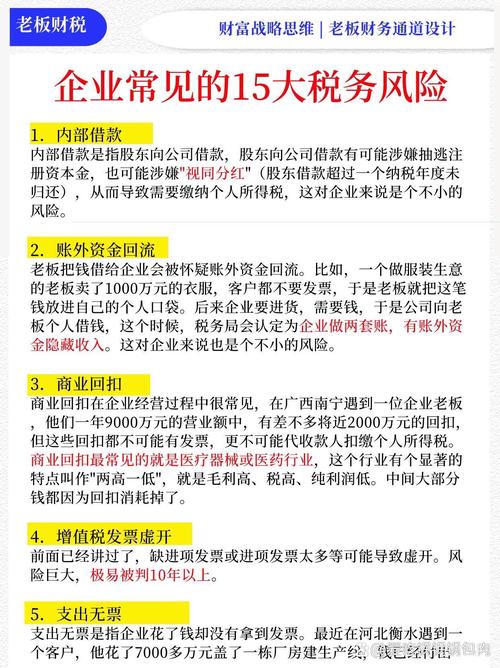 企业投资决策的税务筹划风险
